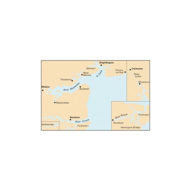 Imray Y 17 - River Colne to Blac